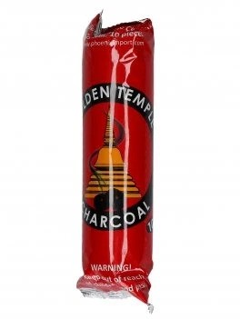 10 CARBONCINI VEGETALI PER INCENSO